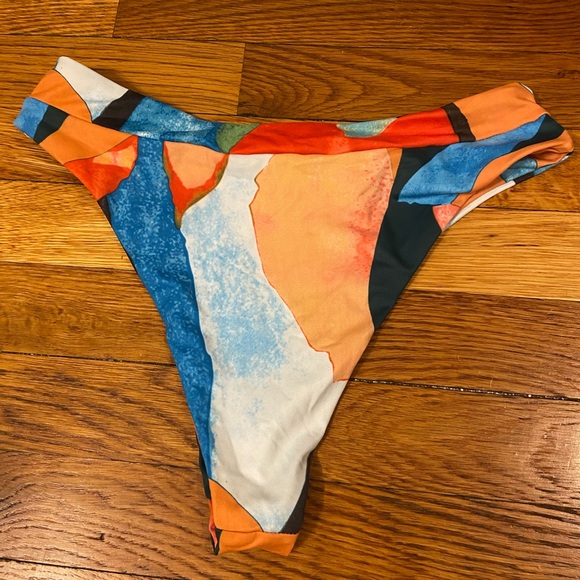 Colorful Abstract Bikini Bottom - Picture 2 of 3